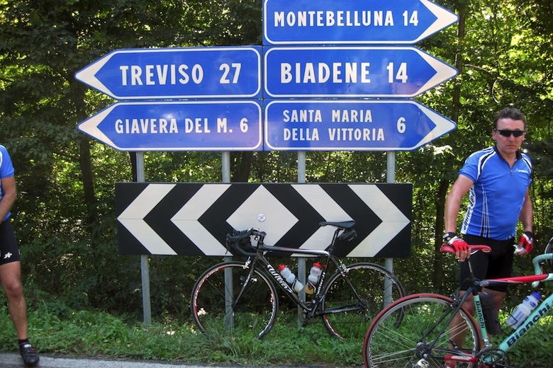 Alpinradler Rennrad Tour Friaul Venetien Veneto Dorsale