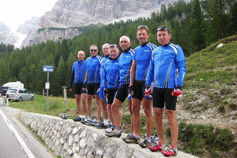 Alpinradler Rennrad Tour Friaul Venetien Veneto Dolomiten Forcella Staulanza Monte Pelmo