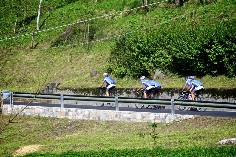 Rennrad Tour Friaul Slowenien Gruppetto