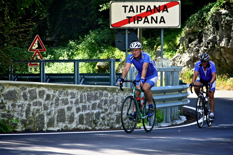 Rennrad Tour Friaul Slowenien Taipana