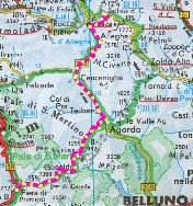Alpinradler, Rennrad, Tour, Dolomiten, Dolomiti, bici, giro,Passo Cereda, Fiera di Primiero, Selva di Cadore