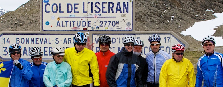 Cyclisme, Rennrad, Col d'Iseran, Kälte, Sturm