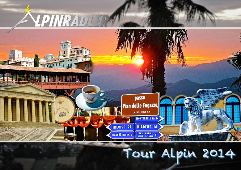 Tour Alpin 2014, Rennrad, Velo, Cyclisme, Italien, Trentino, Veneto, Alpen, Alpinradler