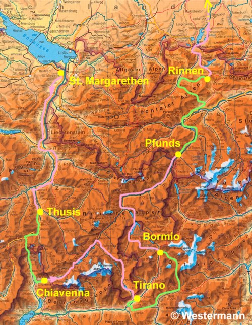 Rennrad, Tour, Alpinradler, Schweiz, Österreich, Italien, Splügen, Maloja, Bernina, Aprica, Gavia, Livigno, Eira, Unterengadin, Hahntennjoch, Chiavenna, Tirano, Bormio