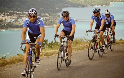 Tour Alpin 2012, Rennrad, Velo, Cyclisme, Provence-Alpes, Frankreich, Alpen, Alpinradler, Lac de Serre Ponçon